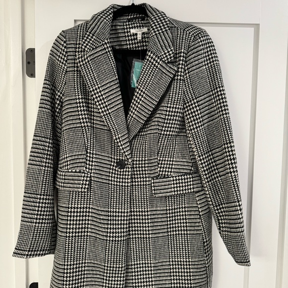 NWT houndstooth dress coat - Picture 3 of 9
